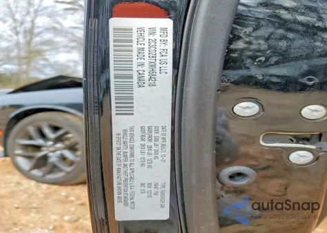 2021 Dodge Challenger R/T z USA, uszkodzony, nr VIN 2C3CDZBTXMH684218